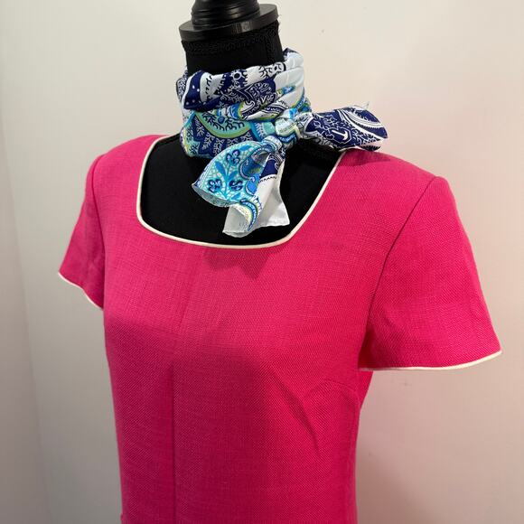 Vintage Donna Ricco Dress Size 6 Pink - Picture 2 of 16